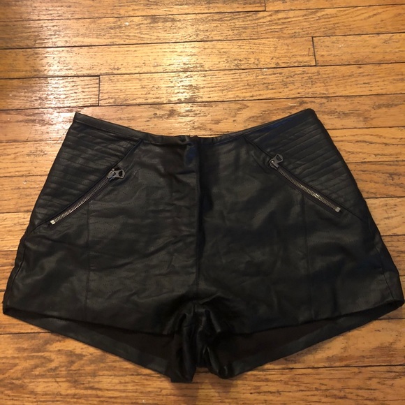 DV by Dolce Vita Pants - DV by Dolce Vita Leather Shorts